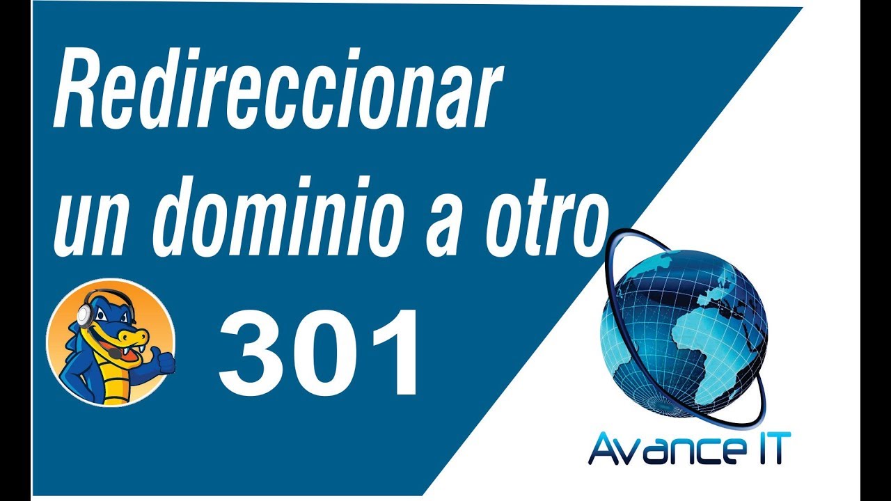 Como redireccionar un Dominio a otro 301 en hostgator YouTube Como redireccionar un Dominio a otro 301 en hostgator YouTube