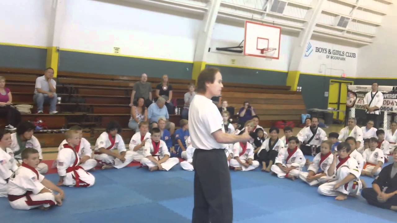 Sensei Benny teaches at Tang Soo Do Convention