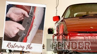 Porsche 911 (87): Fender Restoration