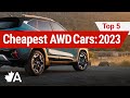 Top 5 cheapest awd vehicles in canada of 2023