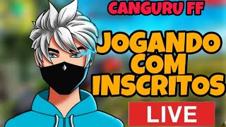 🔥FREE FIRE AO VIVO 🔥JOGANDO COM OS INSCRITOS🔥 LIVE FF