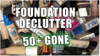 FOUNDATION DECLUTTER 2019
