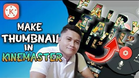 HOW TO MAKE THUMBNAIL IN KINEMASTER USING MOBILE PHONE I THUMBNAIL IN KINEMASTER I ian rosallos 😀