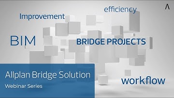 Allplan Bridge - Webinar Series – Teaser