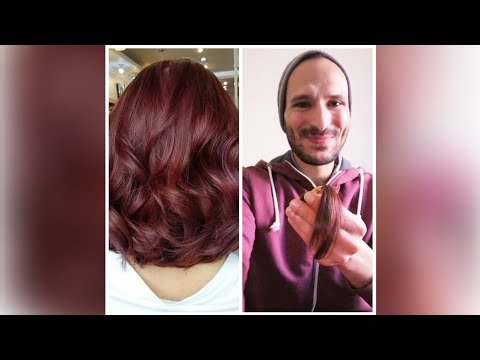 فيديو: كيفية صبغ الشعر الأحمر باللون البني (بالصور)