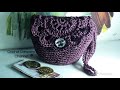 كروشيه محفظه نقود ( كيس نقود صغير ) _ How To Crochet Coin Purse