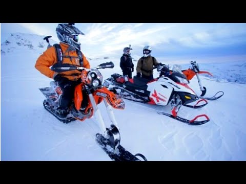 Snowmobile VS Snow