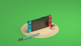 Nintendo Switch Pokemon Themed Test Animation