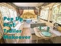 pup pop up tent trailer camper makeover redo rockwood tour 2016