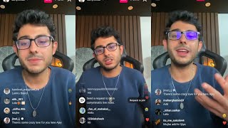 @CarryMinati Instagram live 03.02.2023 @CarryisLive funtime