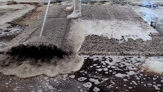 Extreme Restoration Shaggy Rug | Pressure Washing | Carpet Cleaning