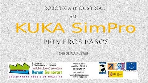 KUKA SIMPRO 1  PRIMEROS PASOS