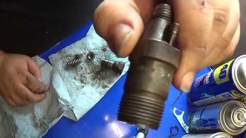 How I clean diesel injectors