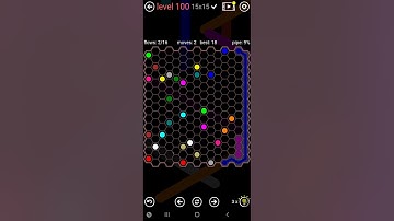 How To Solve Flow Free Hexes Premium 15x15 Mania Level 100 Board Walk Through Solution Walkthrough