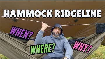 Hammock Ridgeline Tutorial (Why You Need One?)