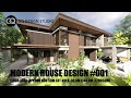 MODERN CONTEMPORARY HOUSE DESIGN WITH FLOOR PLAN / 800 SQM / 2 STOREY WITH SWIMMING POOL