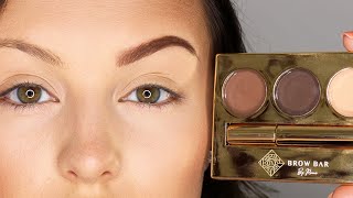 BEST BROW MAKEOVER KIT TUTORIAL WITH CARRIE | BROW BAR BY REEMA