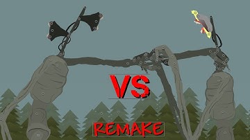 Siren head vs light head remake || Sticknodes