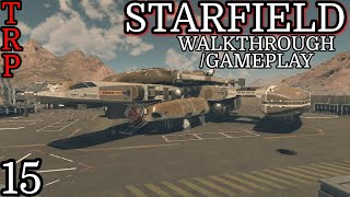 Starfield: Walkthrough PT15 - Investigate The Freestar Mech Factory - Star Eagle Ship Starfield Ships Star Eagle Walk Through Free Ship