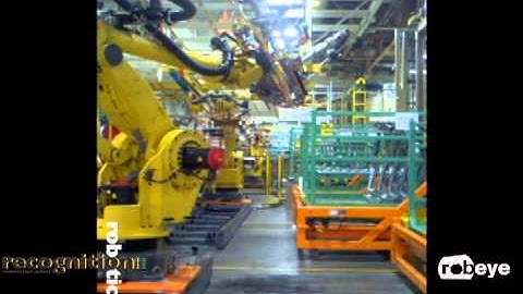 Recognition Robotics ~ 3D Guided Car Body Panel Rack Unloading