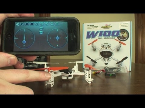 Walkera QR W100S WiFi FPV - Review and Flight