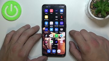 How to Remove/Restore Messages Icon from/to Home Screen on OPPO A94 - Adjust Screen Icons