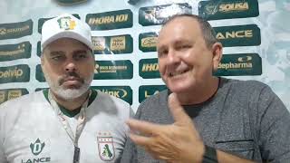Entrevista com o novo treinador do sousa E.C, Leandro Sena.