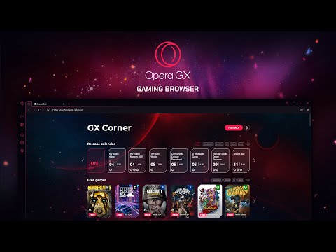 Opera's browser for gamers adds ambient music to keep you in your