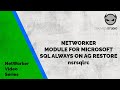 Nmm sql  alwayson ag database copy recovery using nsrsqlrccli