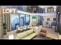 GIRLY MINIMAL LOFT + TOUR | The Sims 4 Luxury Penthouse/Loft Build