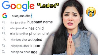 I *Googled* Myself 😱 My Personal Information *Leaked* 🤯Nilanjana Dhar Exposed on Google screenshot 5