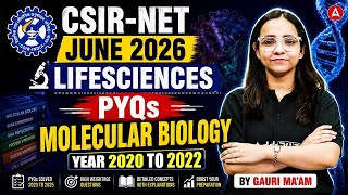 CSIR NET June 2026 | Molecular Biology | Life Sciences Complete | By Gouri Sharma