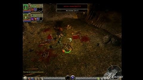 Dungeon Siege II PC Games Gameplay - Caving In