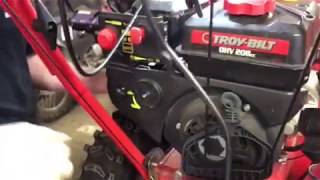 How to remove a carburetor Troy bilt storm 2620 snow thrower