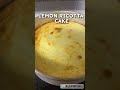 LEMON RICOTTA CAKE #foodie #pizza #baking