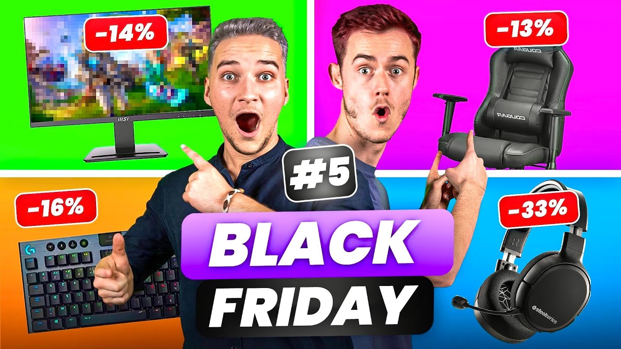Black Friday PC Gamer : des réductions (très) importantes sur les grandes  marques, le top des offres