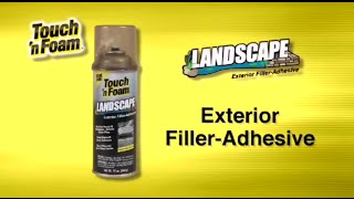 Landscape Exterior Filler - Black Foam