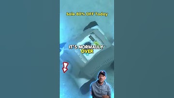 Save 80% + Free Shipping on Robotic Pool Cleaners! #pool #robotics #vacuum