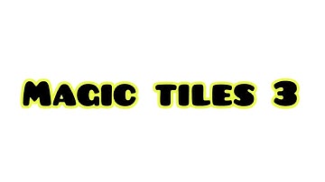 Playing magic tiles 3! (Sorry for no audio😭)