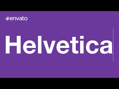 Βίντεο: Είναι το Helvetica Neue δωρεάν για εμπορική χρήση;