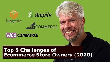 Top 5 Challenges of Ecommerce Store Owners (2021)