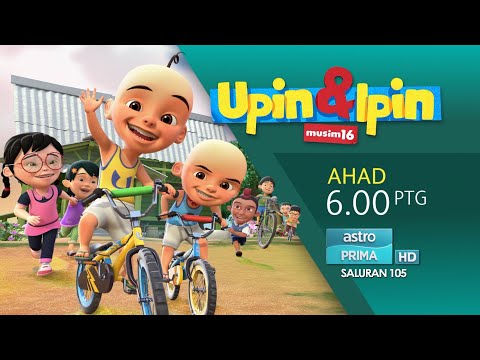 Saksikan Upin & Ipin Musim 16 di Astro Prima