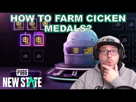 How to farm CHICKEN MEDALS? Free Chicken Medals! | New State Mobile