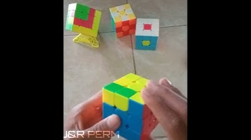 OLL ADVANCE:HOW TO SOLVE THE FISH SHAPE TIPE 1