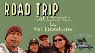 Road trip from So-Cal to Yellowstone National Park | How much did it cost me on gas?#KrisPlorerVlogs