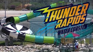 Ranger shows you all around the new thunder rapids water coaster at
whitewater bay, waterpark six flags fiesta texas visit us on web
www.inthel...