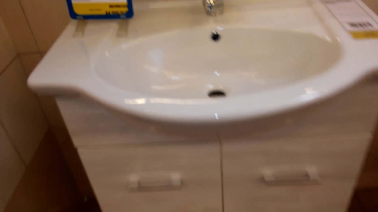 Praktiker szárnyas mosdók alsó szekrénnyel youtube