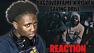 AMERICAN REACTS TO UK DRILL RAP (OVE) BAGZOVERFAME X RISKEY- SAVING DRILL