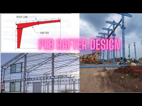 PEB RAFTER DESIGN | RAFTER |PORTAL FRAME |STEEL STRUCTURE DESIGN