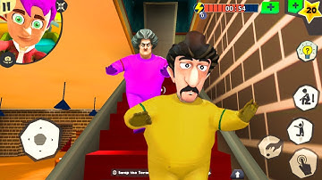 Scary Robber Home Clash Update Special Levels Control Brian Troll Felix & Lester (Android, iOS)